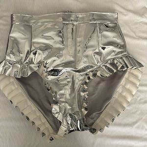 Silver Char work room shorts